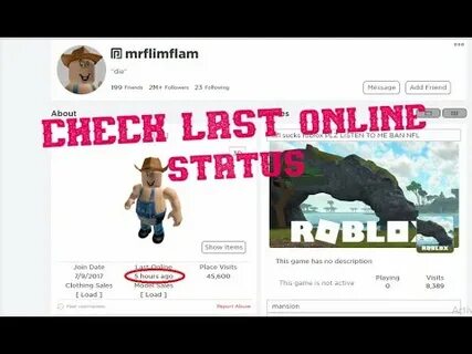 How to check roblox