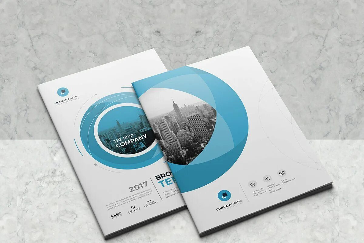 Брошюра 16 страниц. Moda Company Brochure Design. It Technology - Brochure.