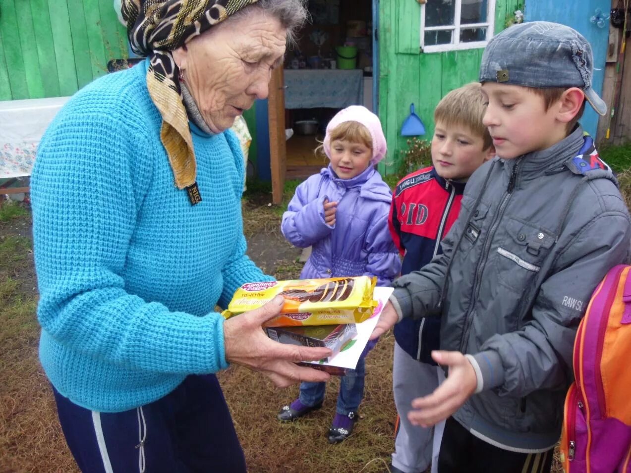 Помощь бабушкам