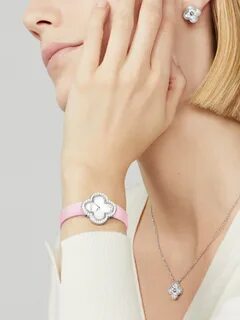 Van cleef alhambra серьги