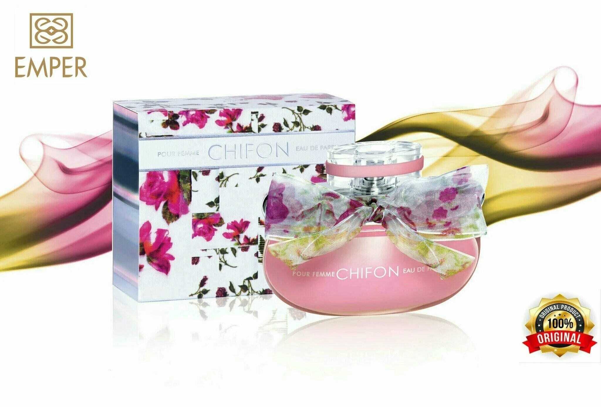Emper п. аромат emper "chifon" (эмпер шифон). туалетная вода шифон. 100мл. шифон духи арабские.