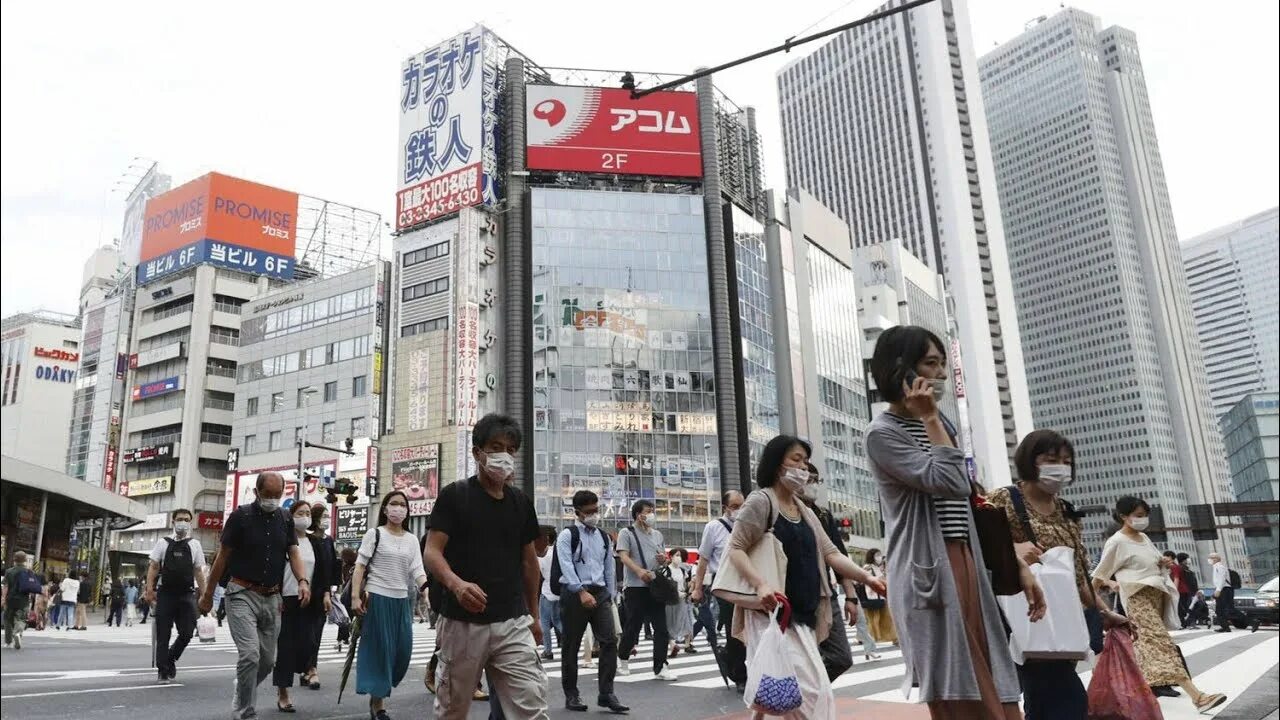 Токийская жизнь. Район Шинджуку в Токио. Япония жизнь простых людей. Качество жизни в Токио. Япония 2021 улицы.