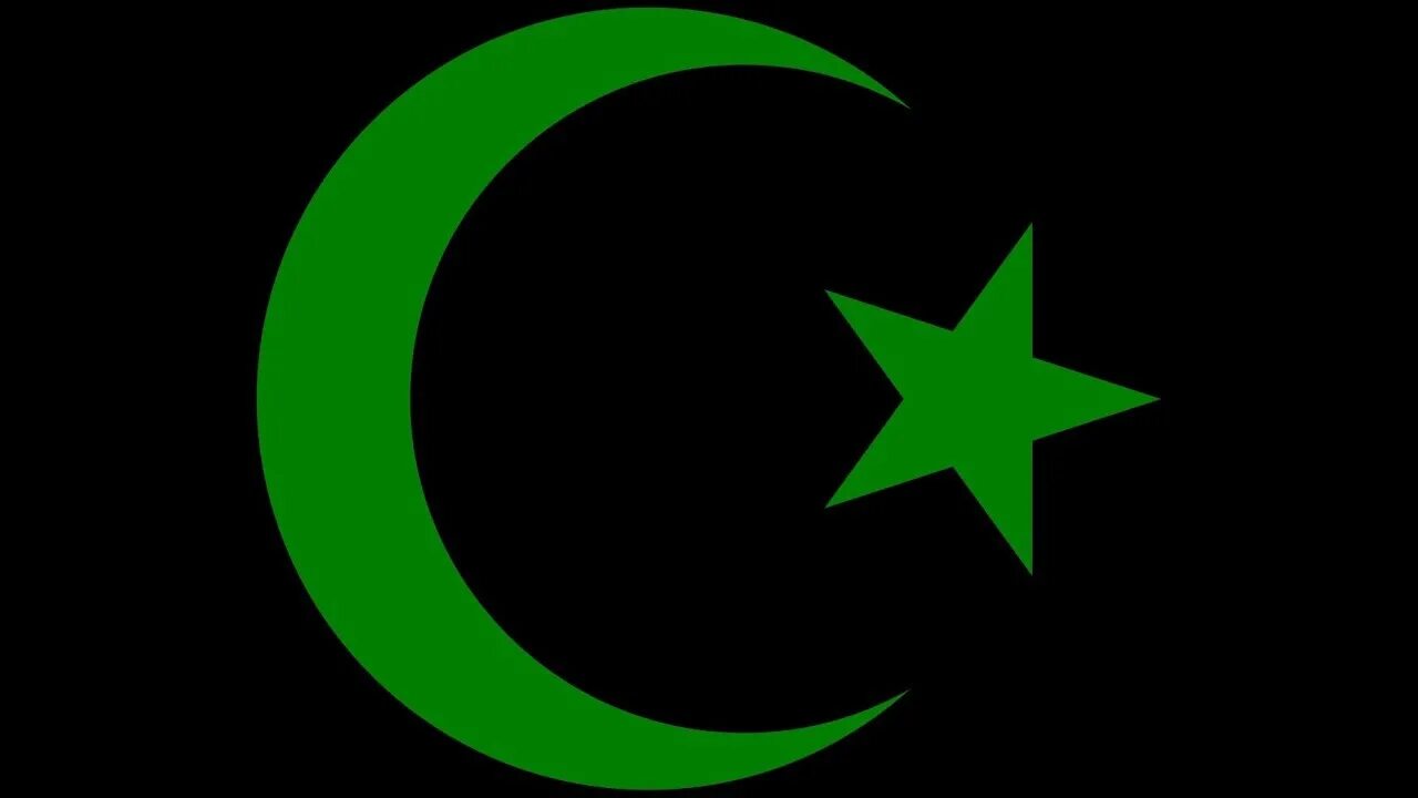 Символ Ислама. Полумесяц со звездой. Полумесяц мусульманский. Зеленый полумесяц.