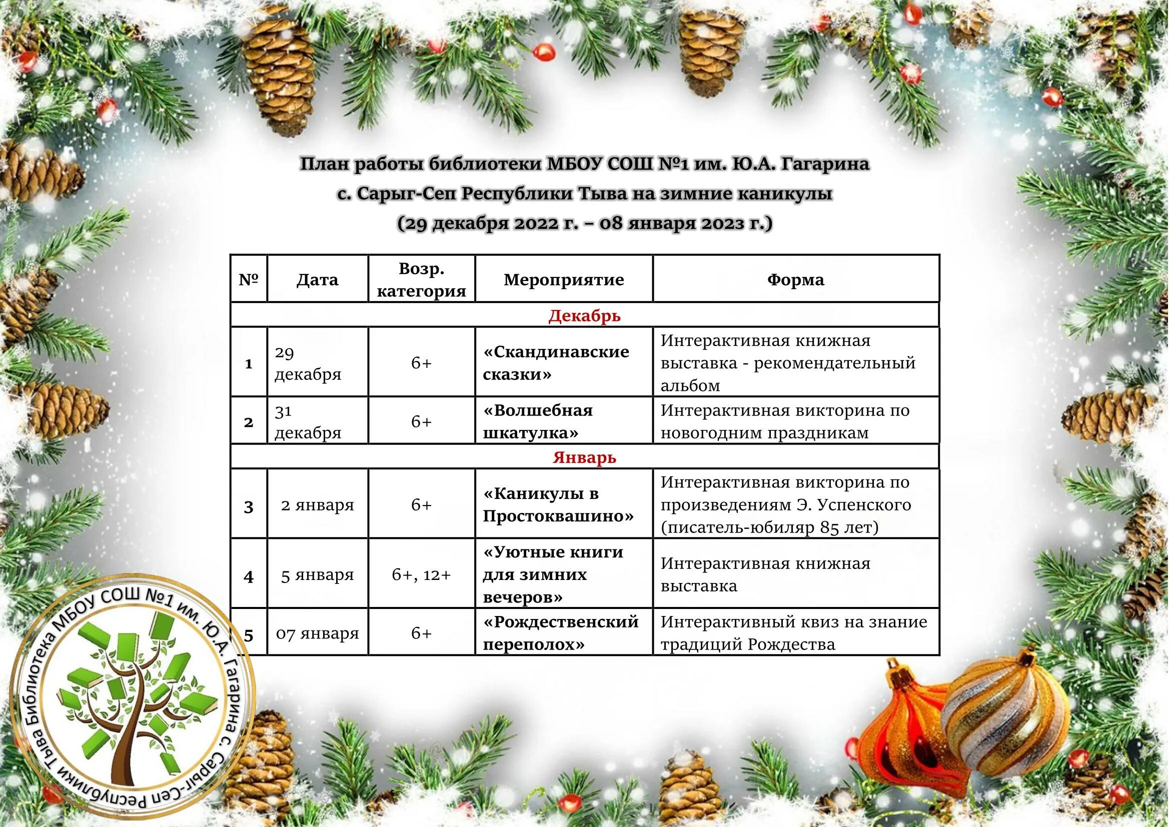Планы на зиму на день. Планы на зиму на день