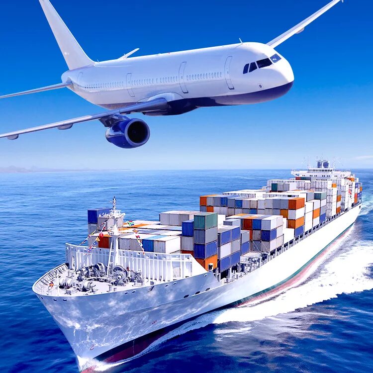 Cargo transportation. MSC Air Cargo. Морской транспорт. Корабли и самолеты. Грузовой корабль.