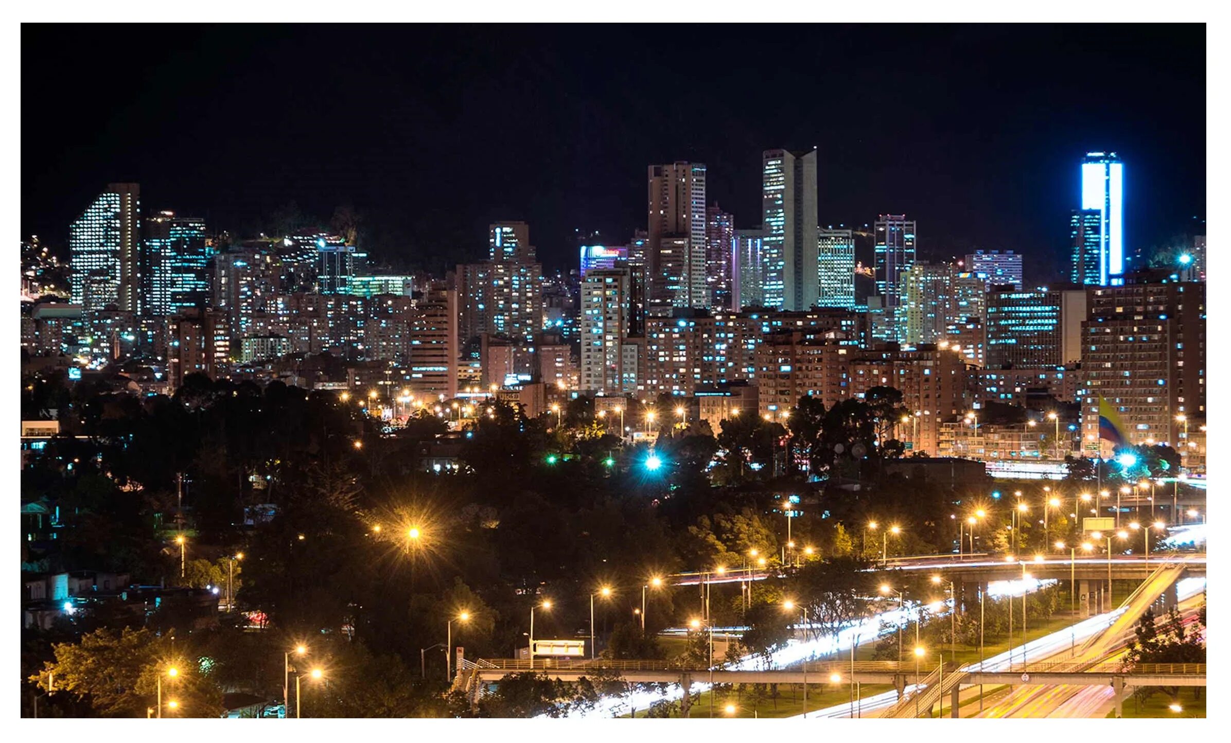 Богота лима. Богота фото города. bogota night.