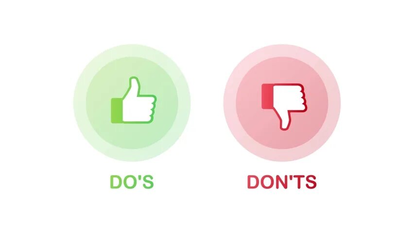 Does and donts. Dos and don'TS. Dos and don'TS of logo. Минимальный размер значок. Значок минимум и максимум.