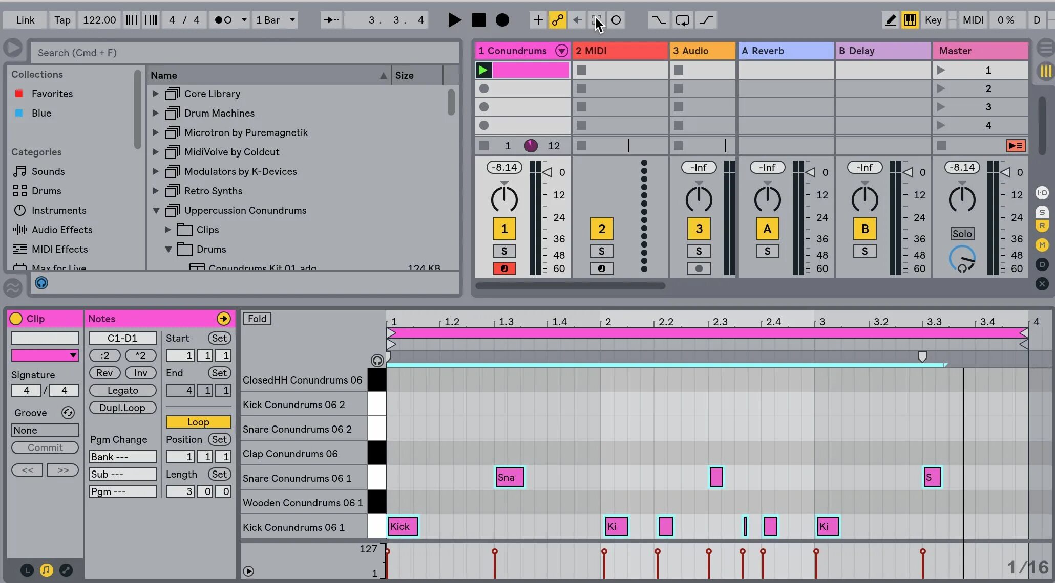 Midi ableton. Ableton live редактирование midi. paning ableton midi.