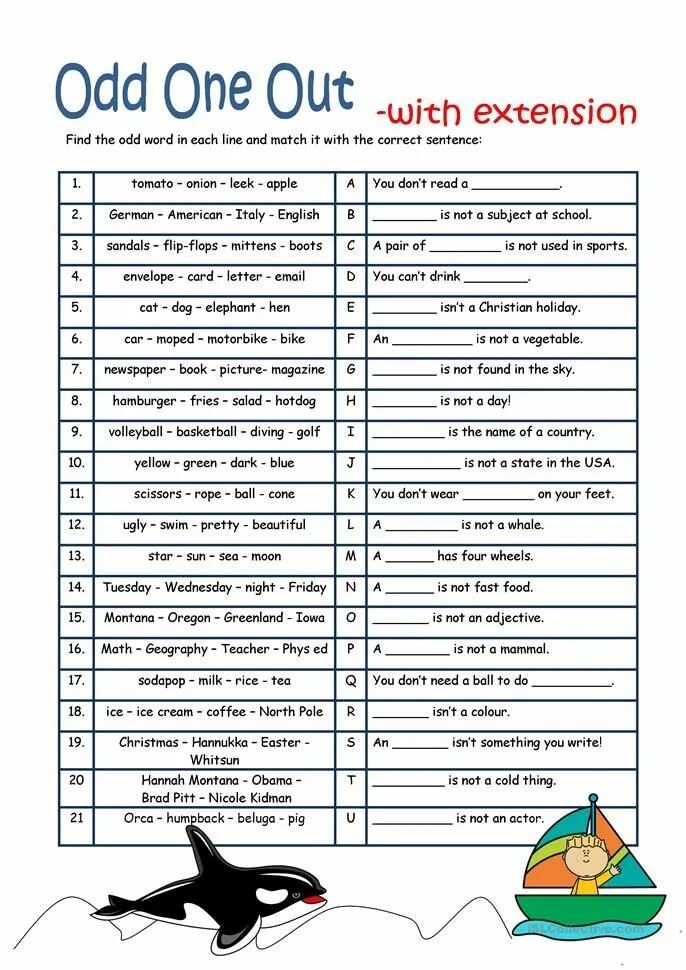 Cross the word out. Odd one out. Odd one out English. Find the odd Word Worksheets. Find the odd one out.