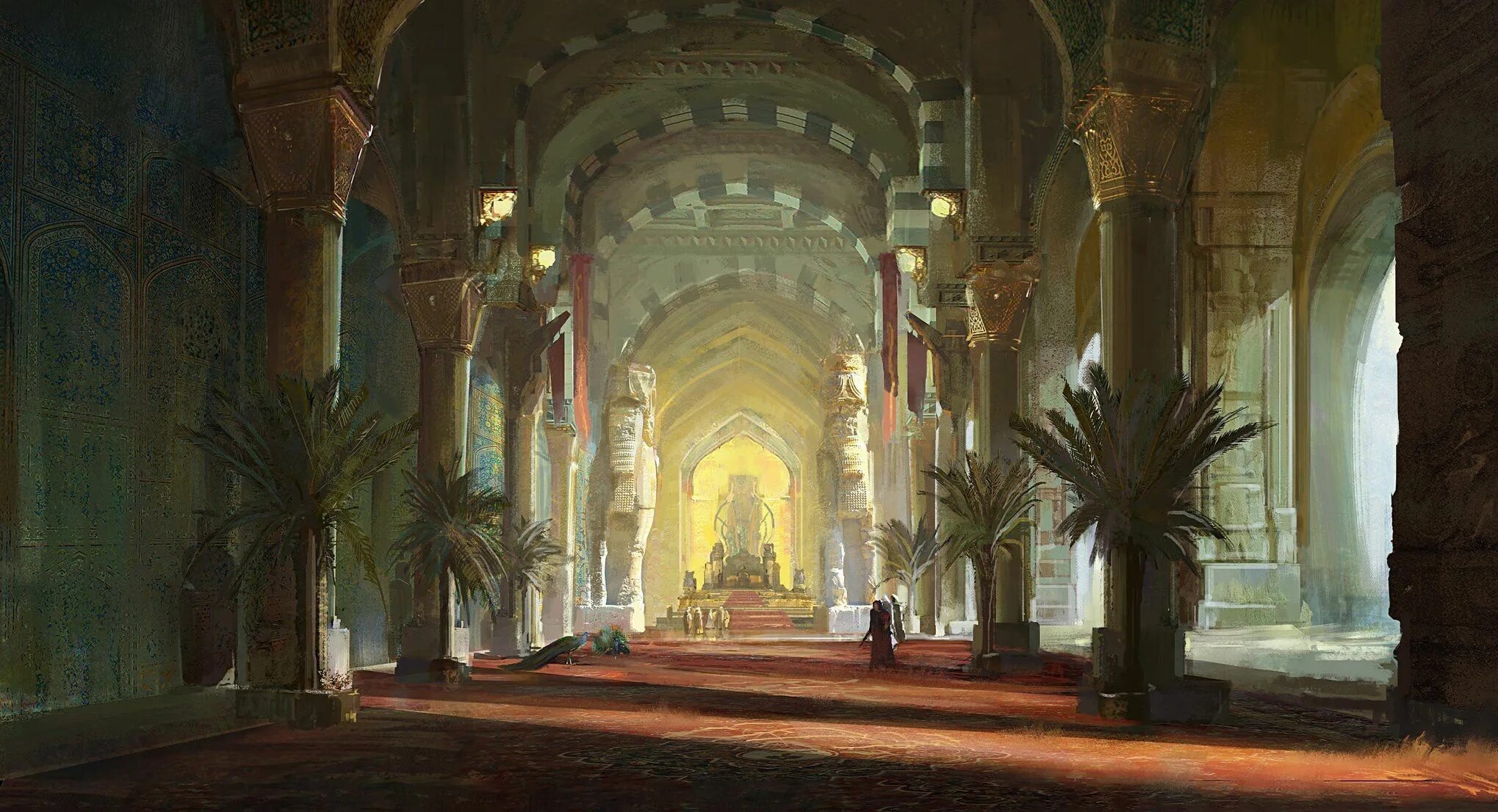 Hall of ancient