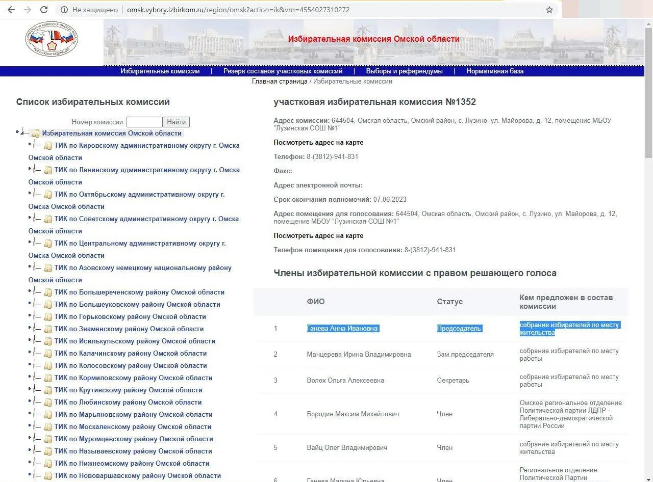 Сайт избирательной комиссии омской области. ЦИК Омской области. Избирательная комиссия Омской области структура.