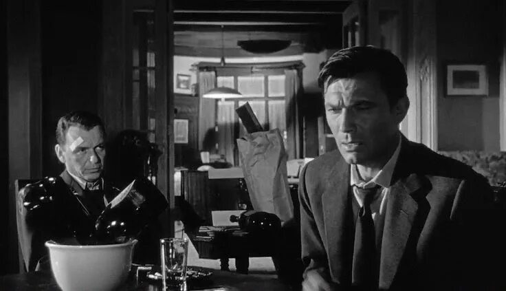 Маньчжурский кандидат 1962. Manchurian candidate Laurence Harvey.