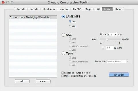 Конвертер flac