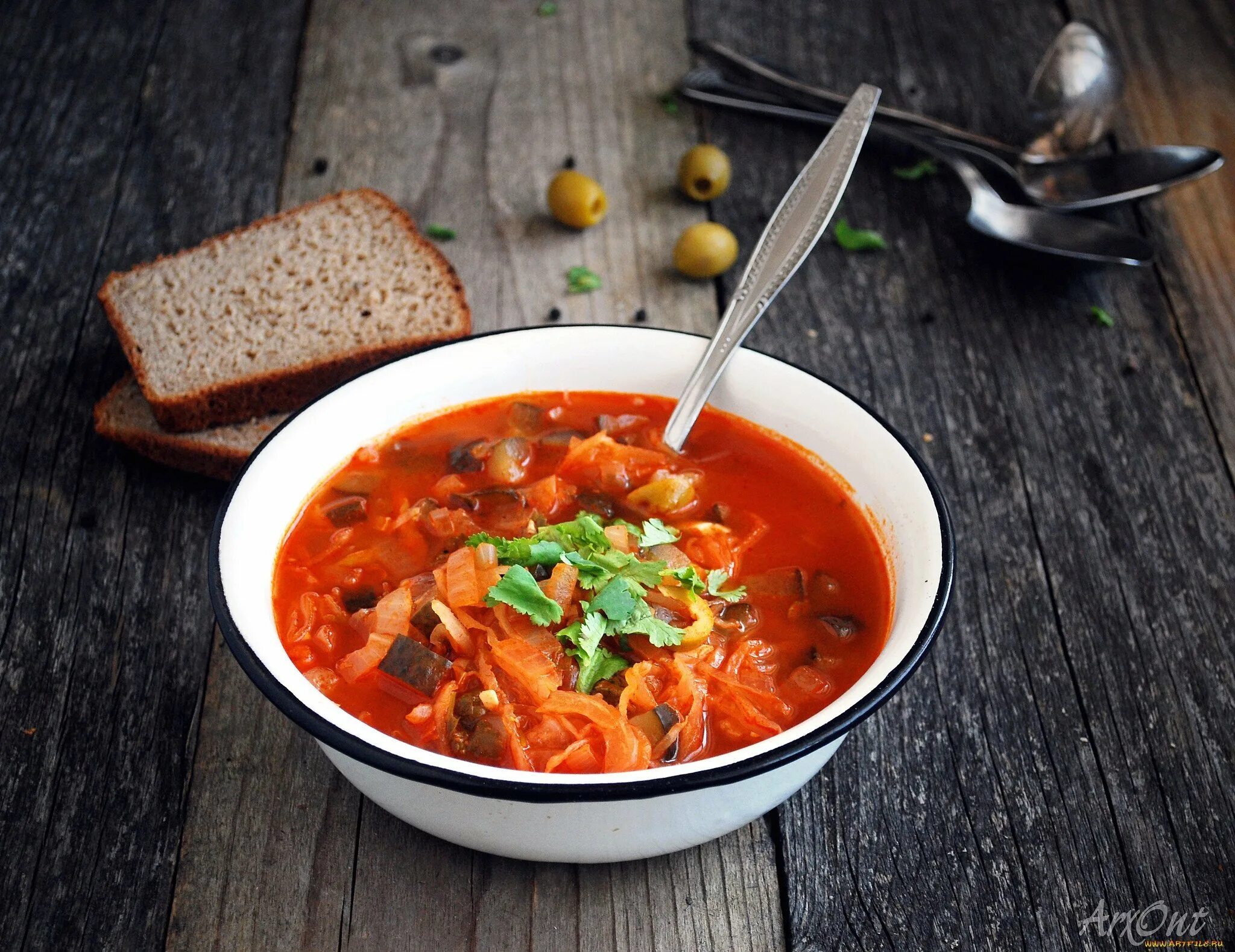 Рецепт супа солянки с капустой