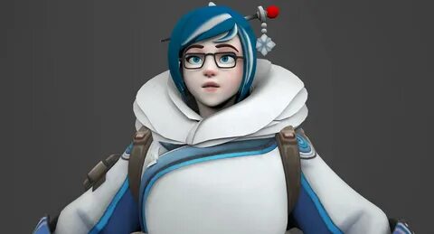 Mei Dress royalty-free 3d model - Preview no. 7.