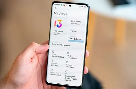Xiaomi 12s antutu