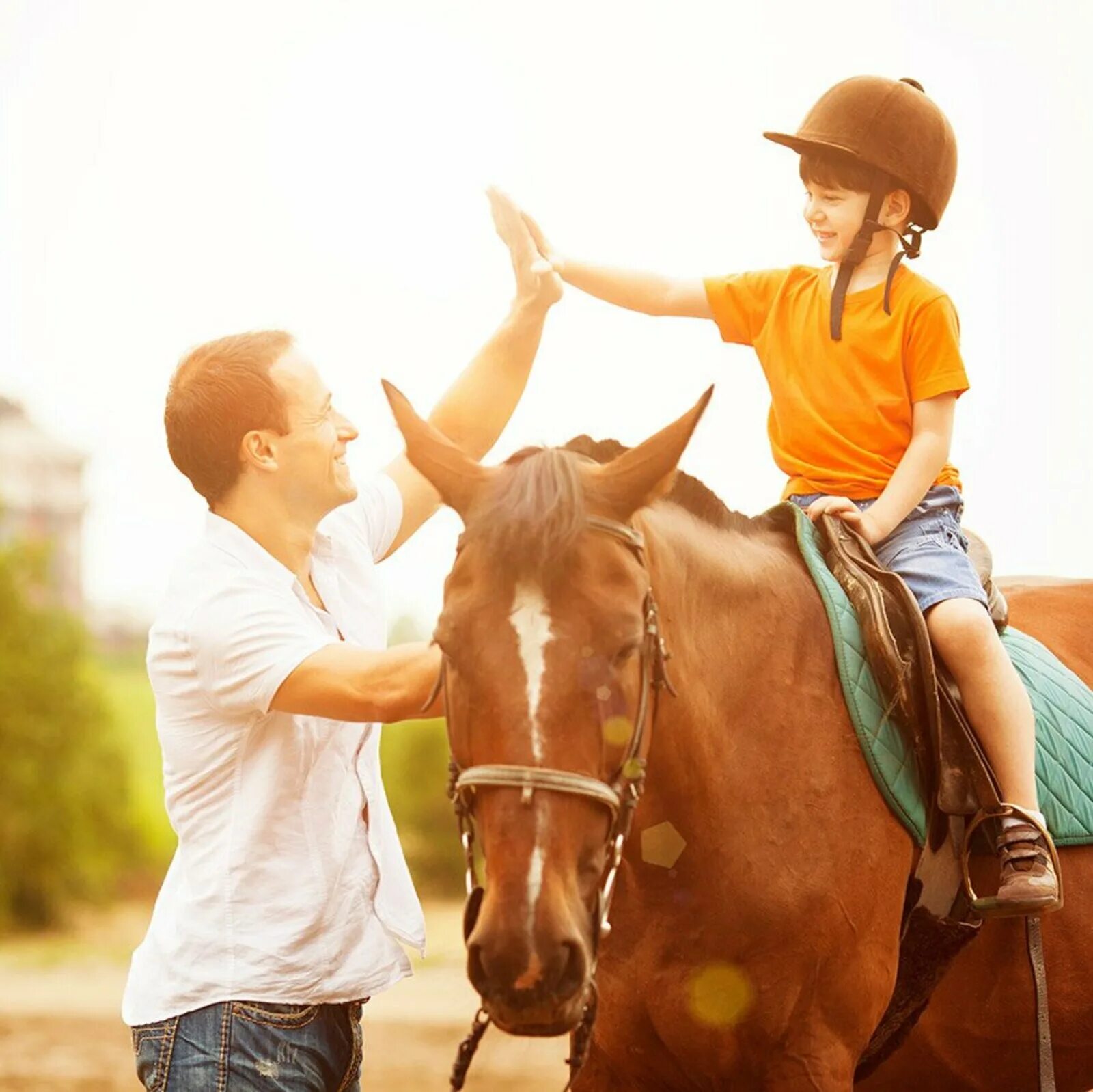 Horse daddy. Сын лошади. Horse daddy. На лошади ребенок и папа. Horse daddy.