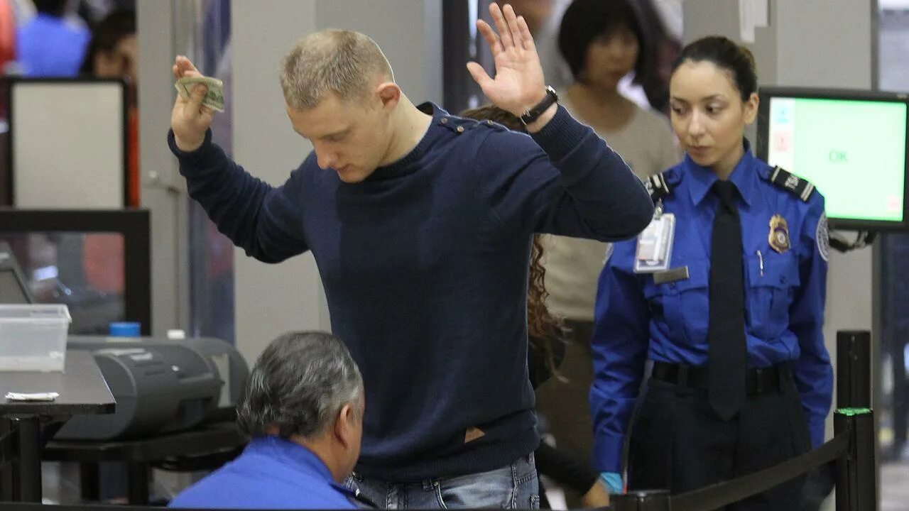 Go through security. Служба безопасности аэропорта. Go through security. Контроль безопасности в аэропорту. Go through security.