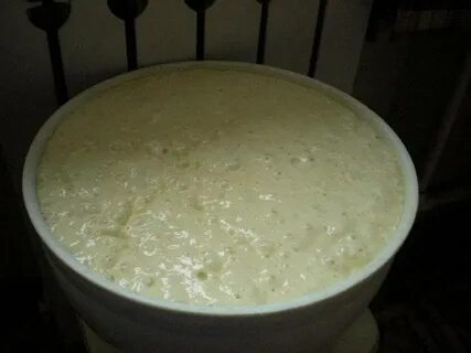 Блины на каше с дрожжами