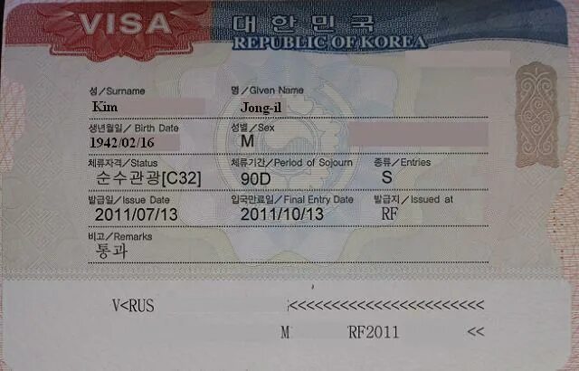 Нужна ли виза в корею 2024. Корейская виза. Виза в Южную Корею. Студенческая виза в Корею. Виза в Корею заполнение.