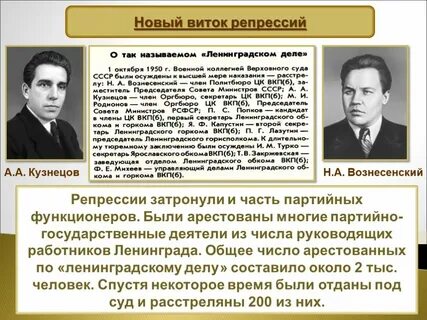 Репрессии в культуре