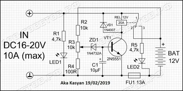 Схема автоматического отключения заряда аккумулятора. Схема зарядного устройства авто аккумуляторов с автоотключением. Автоматические зарядные устройства для АКБ 12в схема. Схема зарядки авто аккумулятора 12в.