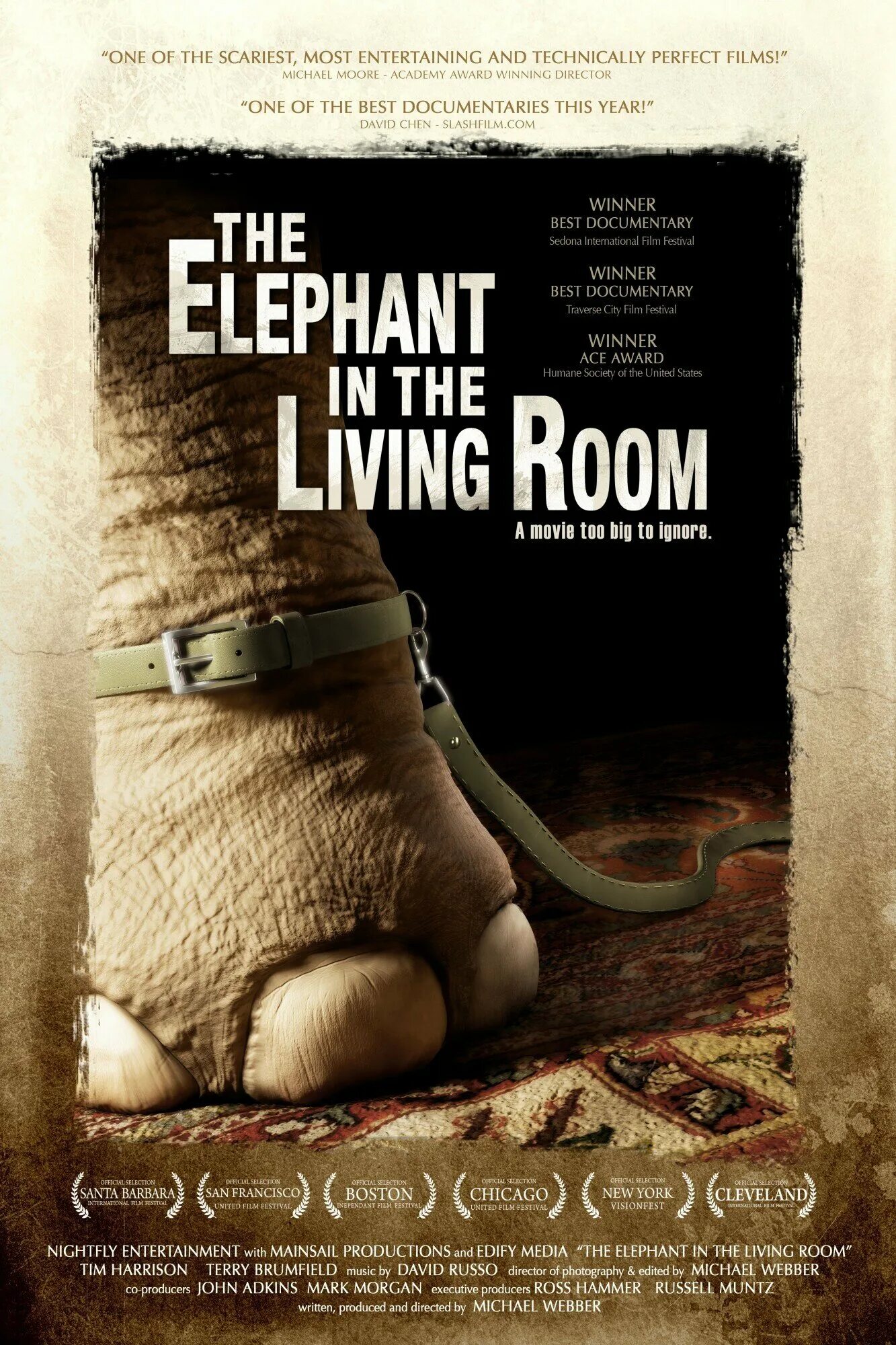 The room poster. Elephant in the Room. Elefant in the Room.