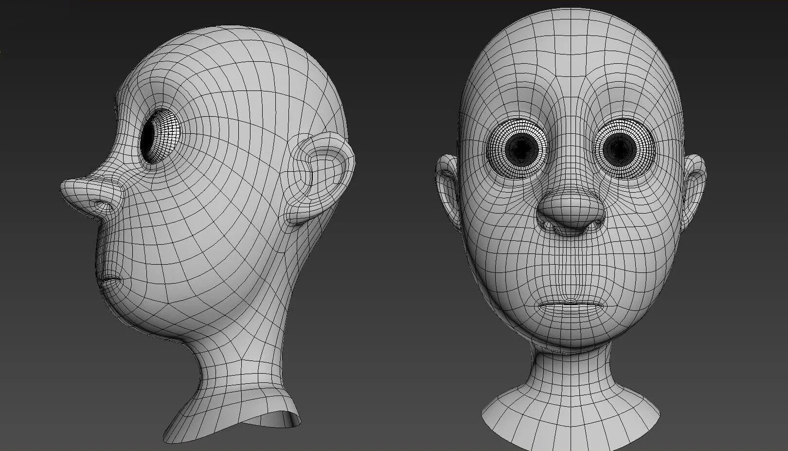 Сплайновое моделирование в Blender. Blender 3d модели. 3d-моделирование Blender+3d Max. 3д character topology.