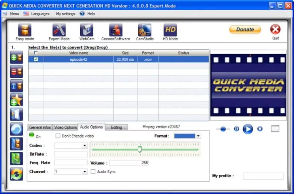 Qmc ru. Media Converter. Media Converter Soft. QMC программа отчеты. Media конвертер синий.