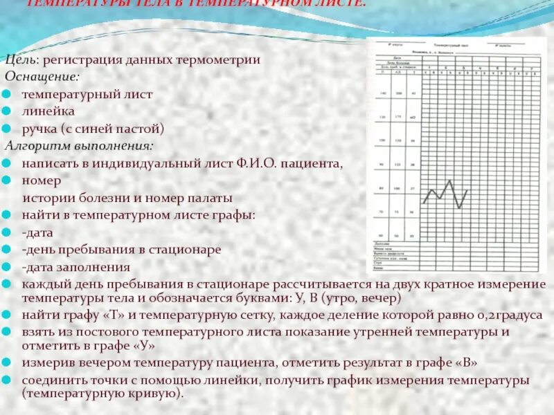 Если в течении суток замеры температуры. Измерение температуры, заполнение температурного листа. Термометрия регистрация температуры в температурном листе. Температурный лист в истории болезни. Лист температурный лист.