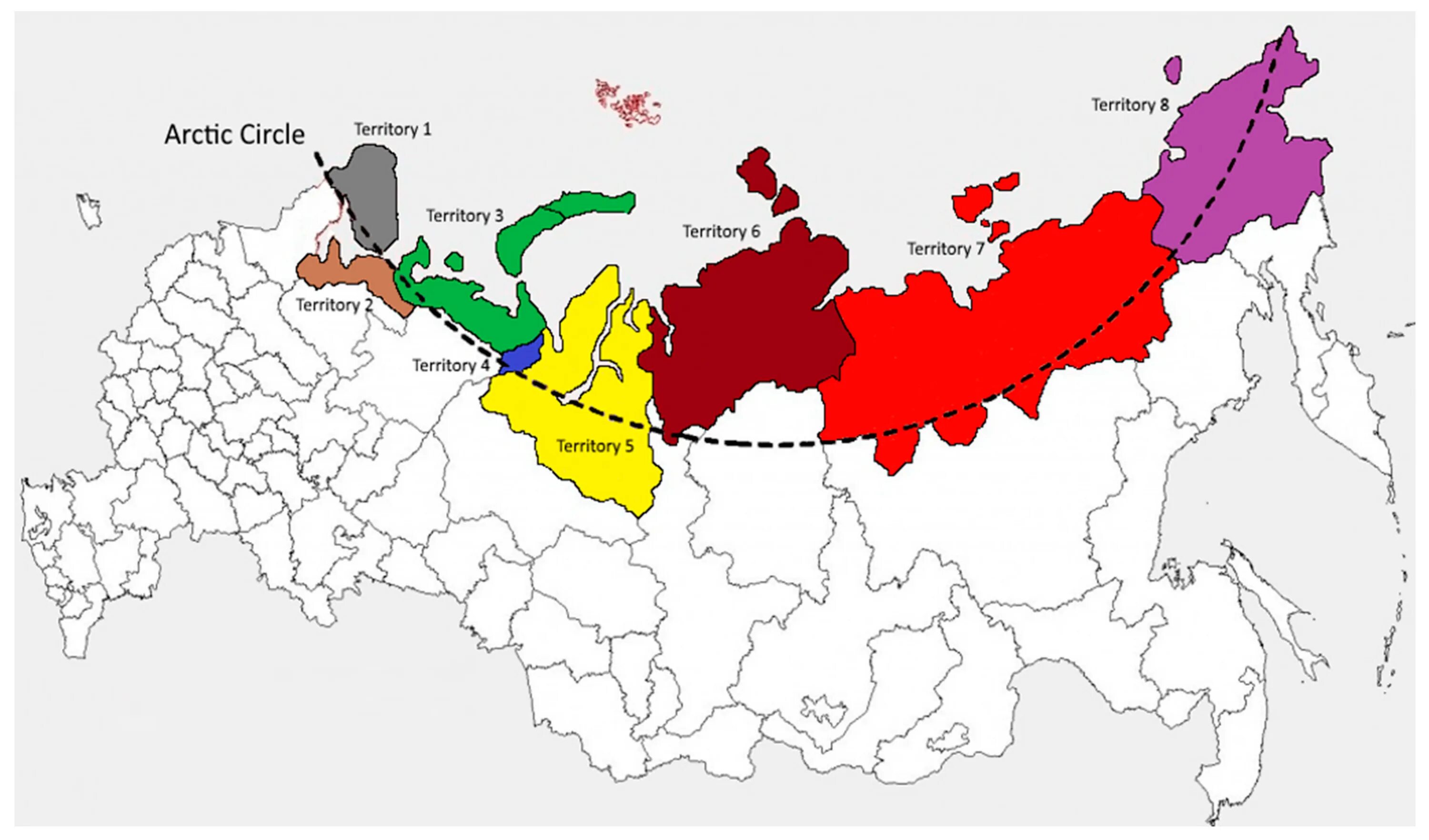 Карта народов севера. Зона Сибири и дальнего Востока. Регионы севера и дальнего Востока.