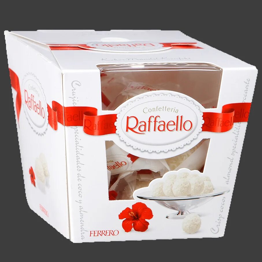 Конфеты рафаэлло купить в спб. Рафаэлло конфеты 150 гр. Конфеты Раффаэлло (т15) 150 г. Рафаэлло конфеты упаковка. Конфеты Раффаэлло 100гр.