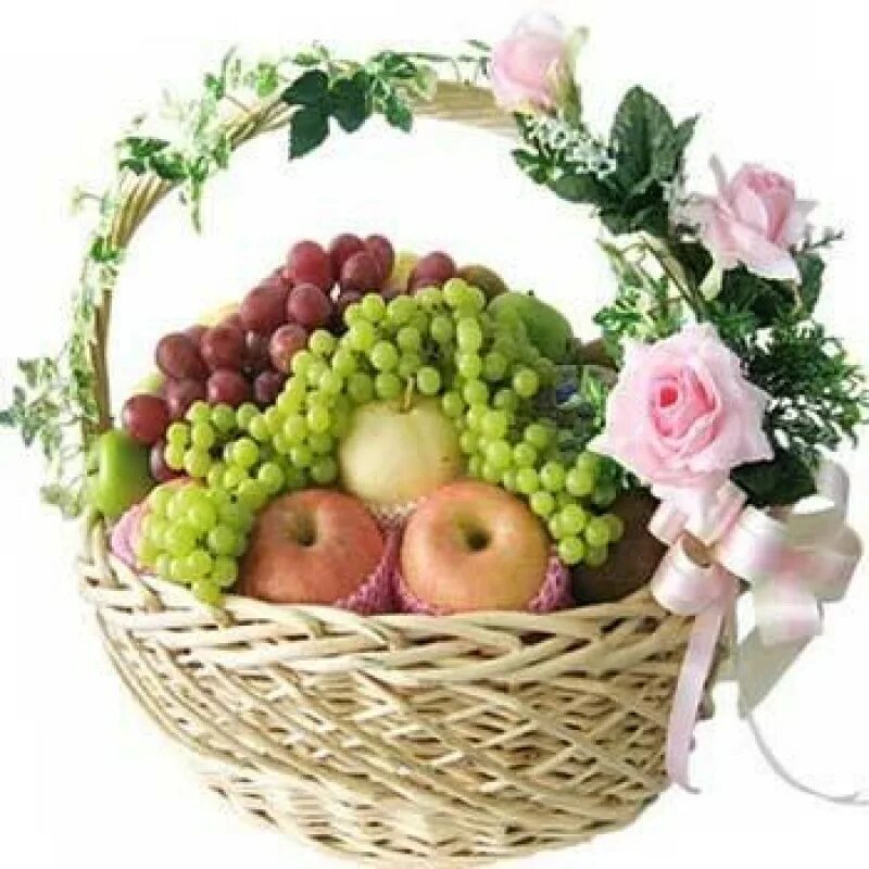 Наполненная фруктами корзина стояла на столе впр. Корзина с фруктами. Корзинка с фруктами и цветами. Корзина из фруктов и цветов. Красивые корзины из фруктов.