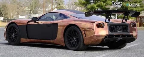 Copper chrome wrap