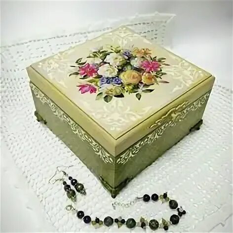 Шкатулка в технике
