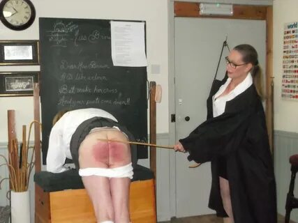 Headmistress spanking