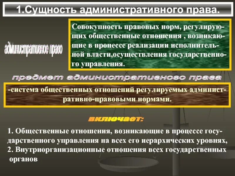 1 регулирование социальных отношений правовыми нормами