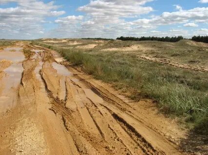 Дорожный песок