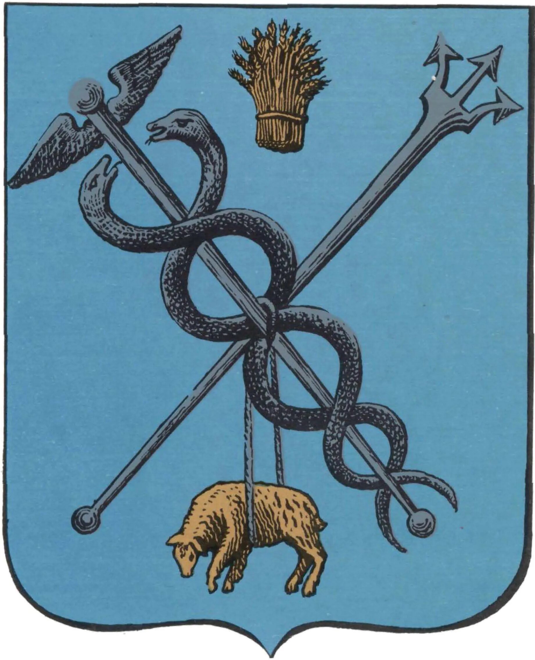 Феодосия герб 1811. Мифическое существо изображенное на гербе крыма