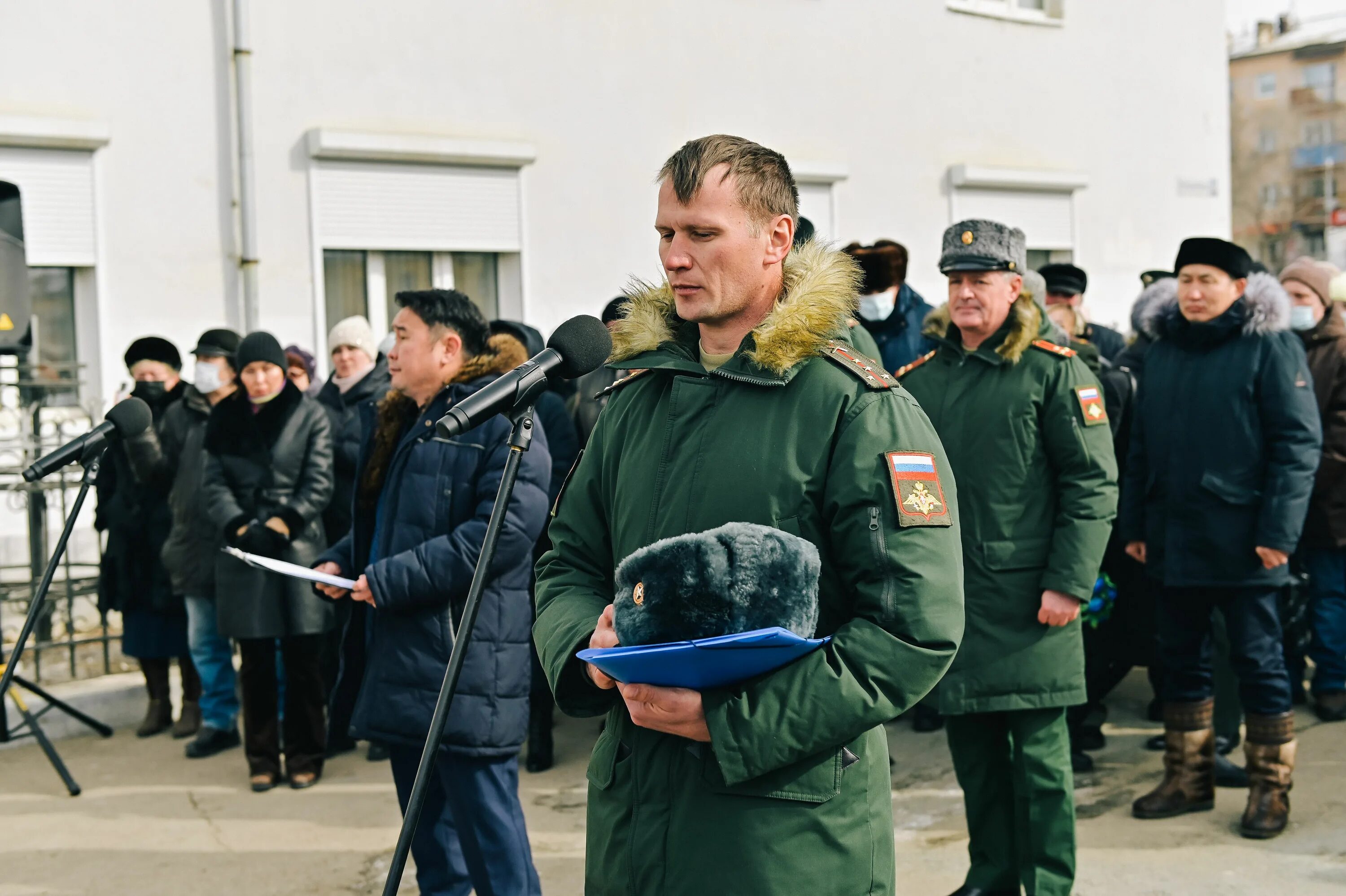 Военный Гусиноозёрск.