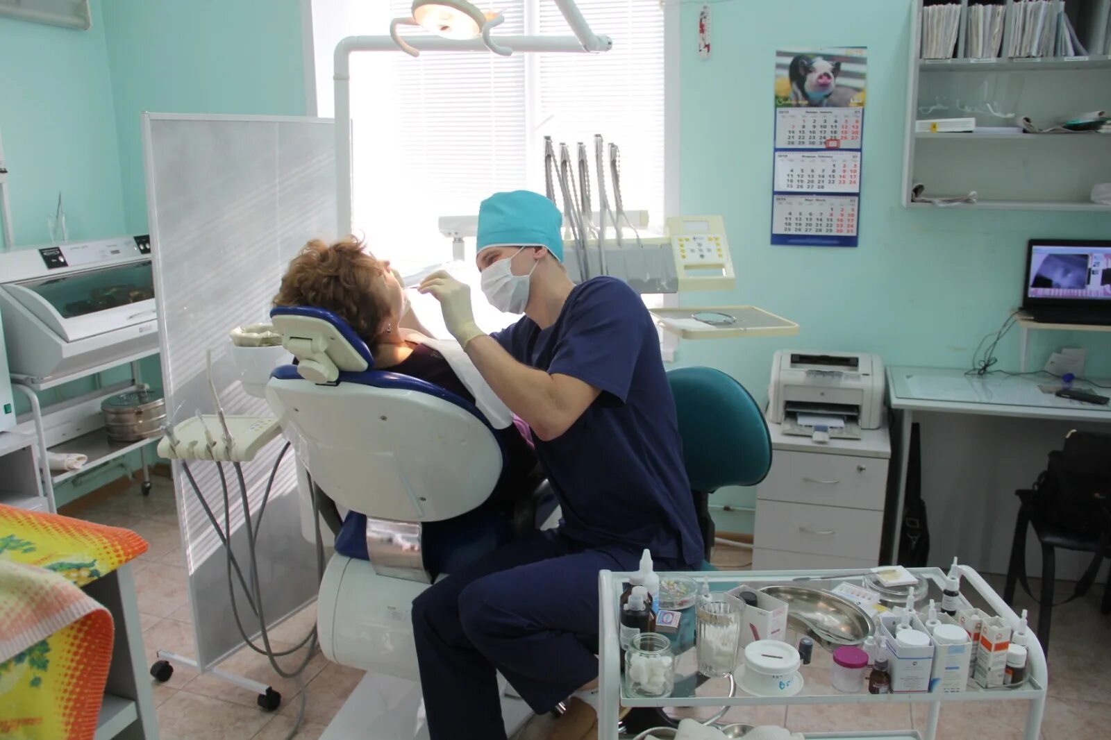 Сайт стоматологии. Стоматолог. Лечение зубов. Больничный декабрь 2023