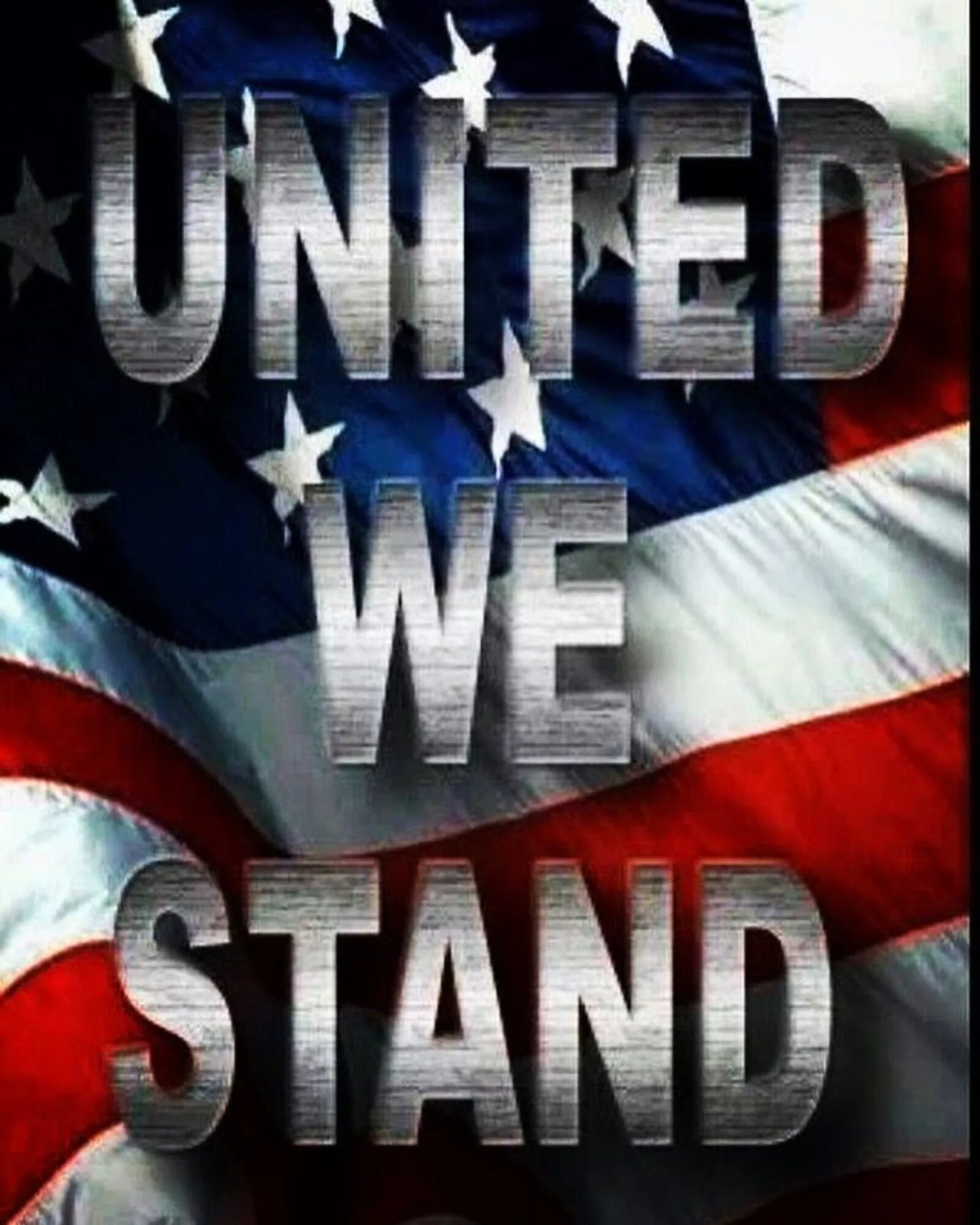 United we Stand. United we Stand divided we Fall. Стенд Америка. Американский дух.