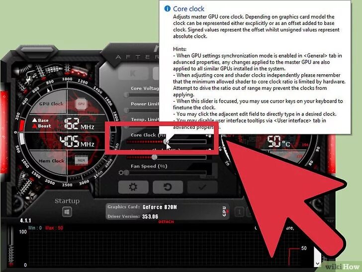 Geforce 820m драйвер. Core Clock Offset. Core Clock MHZ. GPU Clock. GPU Base.