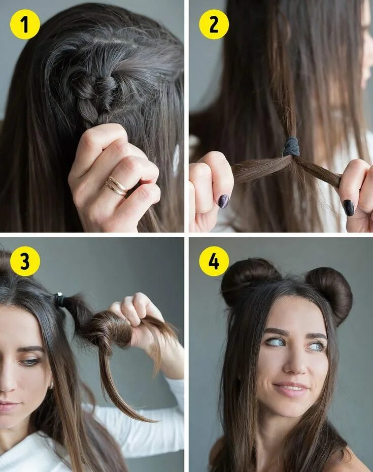 Как быстро сделать дз. Лёгкие поичёски пошагово. Как правильно делать уроки. Красивая прическа пучок на средние волосы. Накрученные волосы на средние волосы.