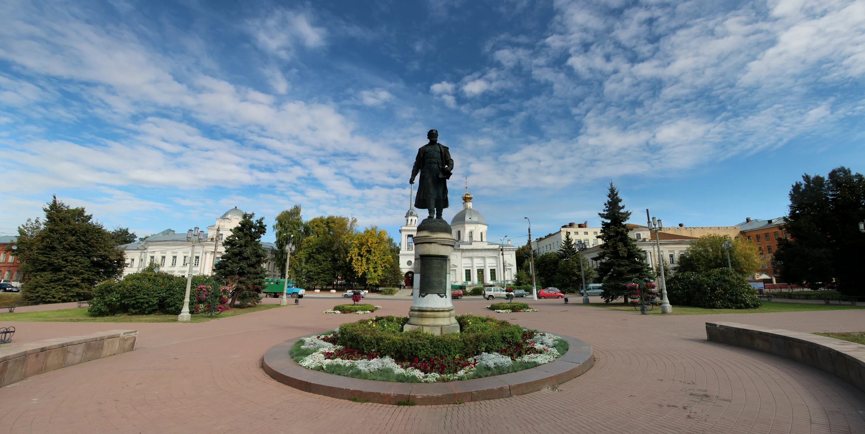 Чем известна тверь. Набережная Афанасию Никитину в Твери.