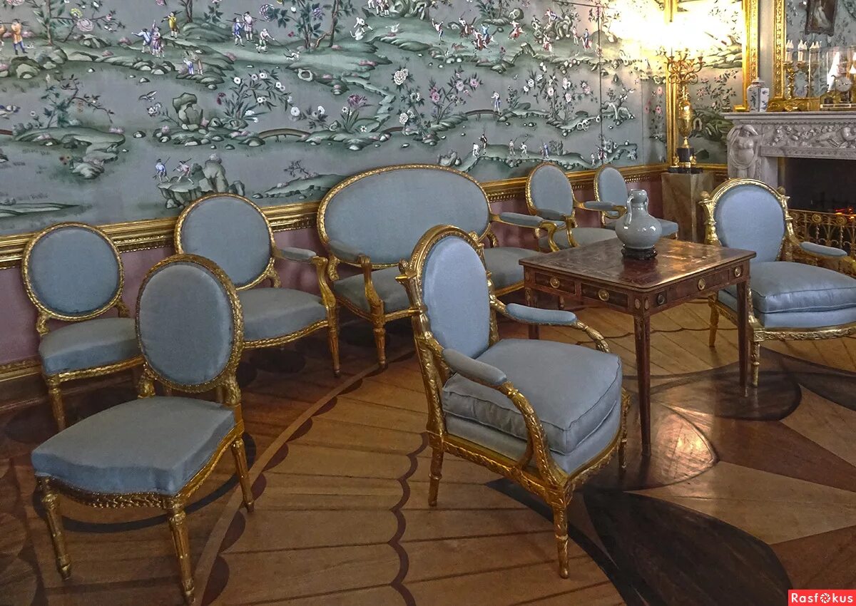 голубая гостиная китайского дворца