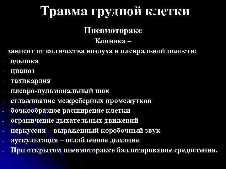 Что является признаком ранения грудной клетки. Что является признаком ранения грудной клетки