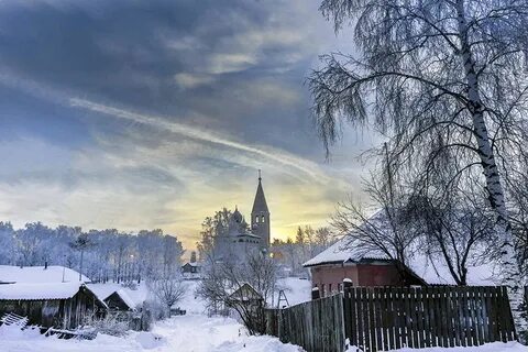 Деревня красивое москва