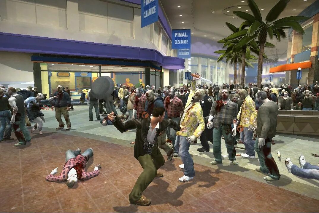 Игра 360 зомби. Dead Rising (Xbox 360).