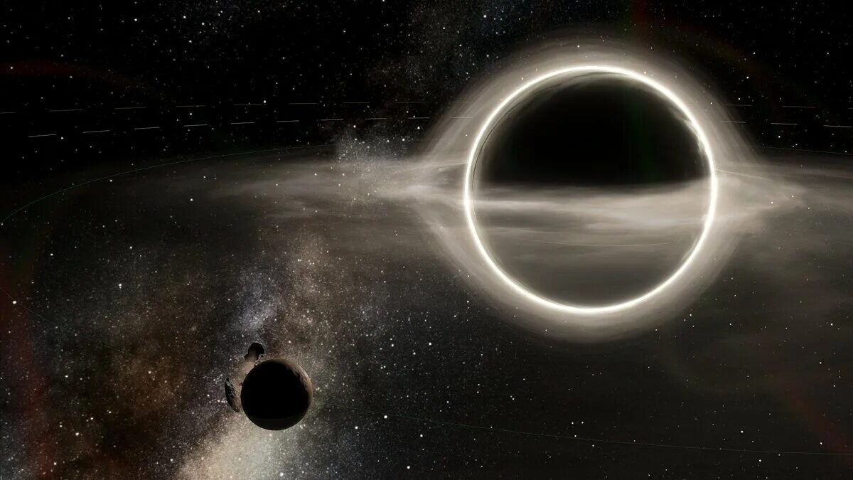 Космос черно желтый. Стелларис черная дыра. Черная дыра и планеты. Чёрная дыра в космосе.